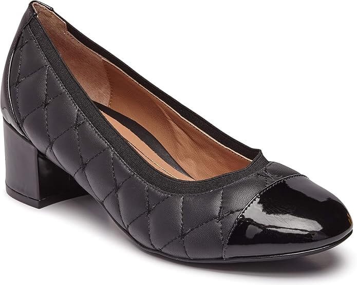 stylish vionic pump heel