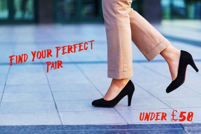 woman wearing comfortable high heels